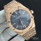 BF Factory Audemars Piguet Royal Oak 15400 41mm Automatic Watch - Blue Petite Tapisserie Dial Copy Cal (2)_th.jpg